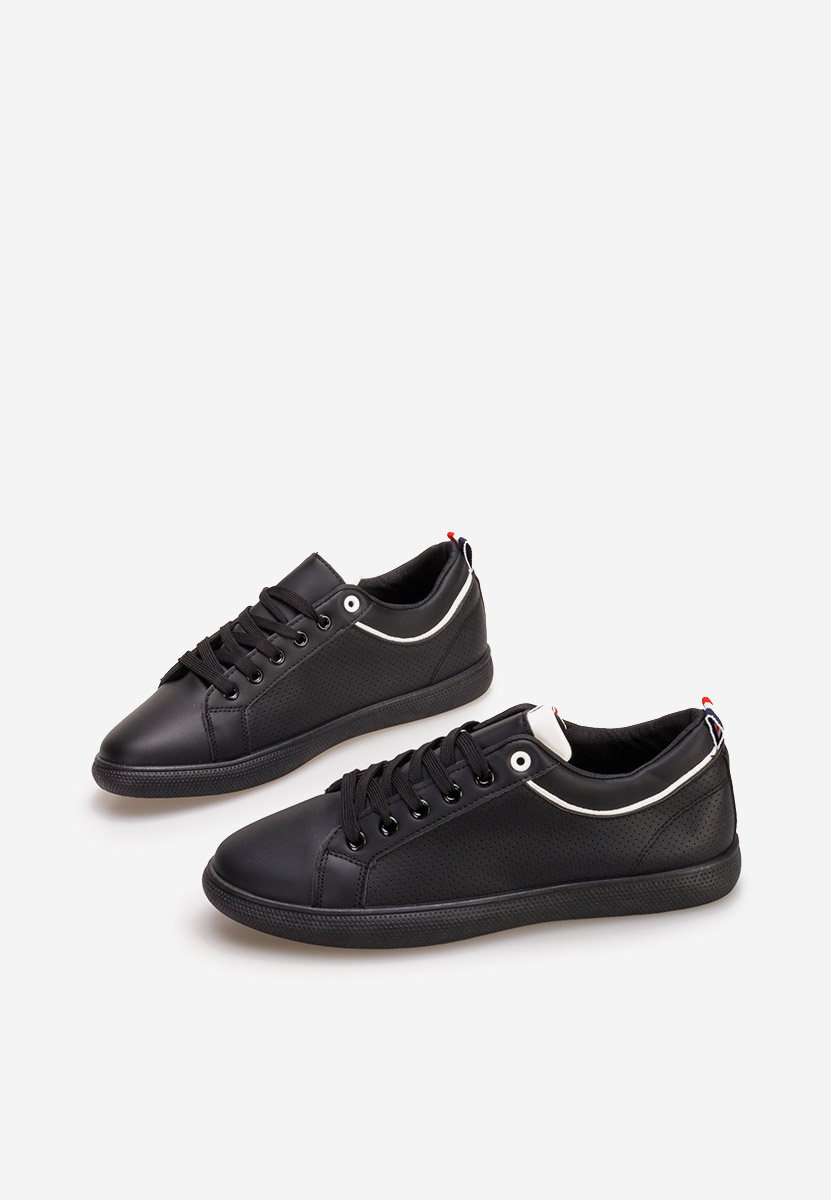 Czarne sneakersy męskie Travers