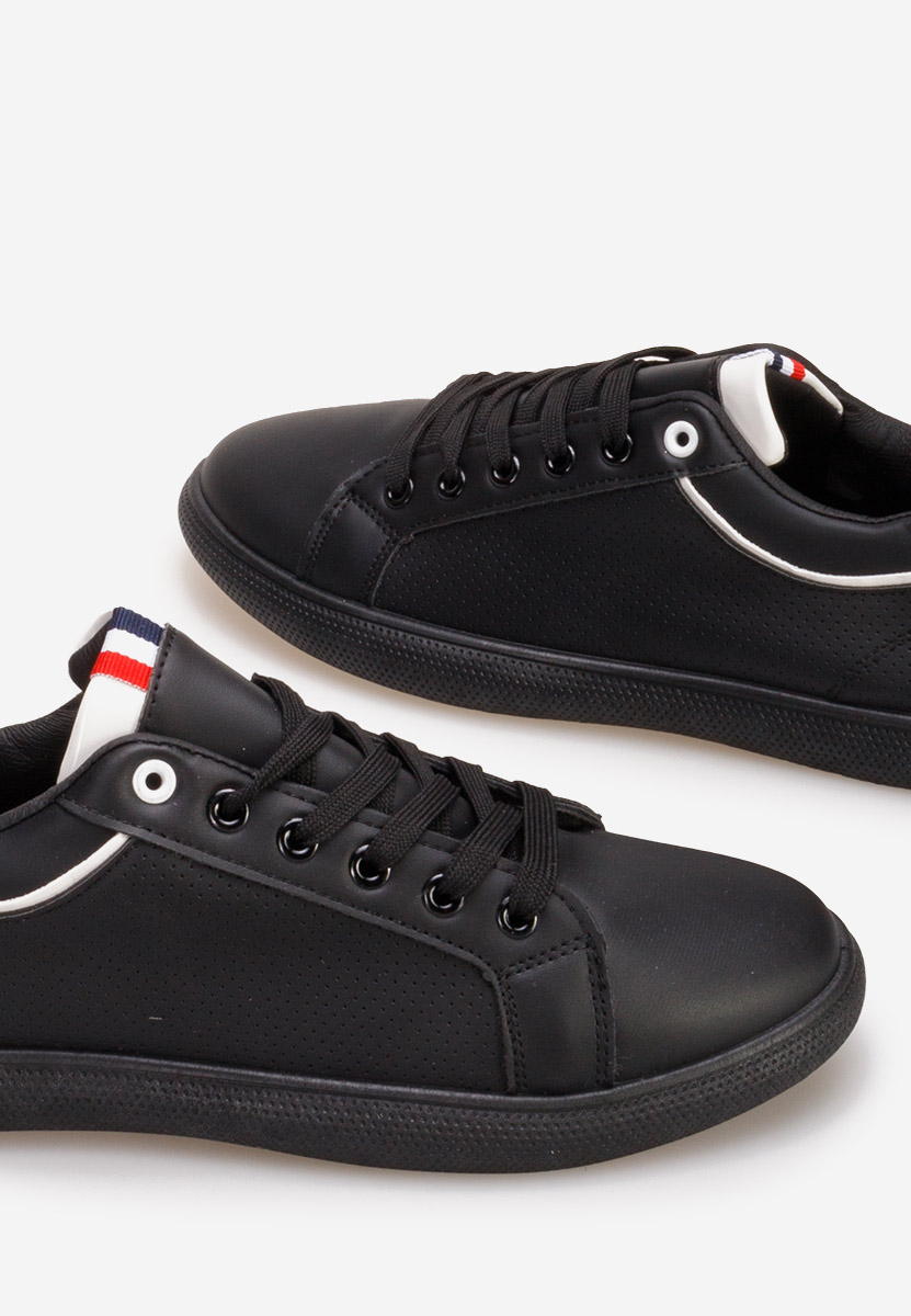 Czarne sneakersy męskie Travers