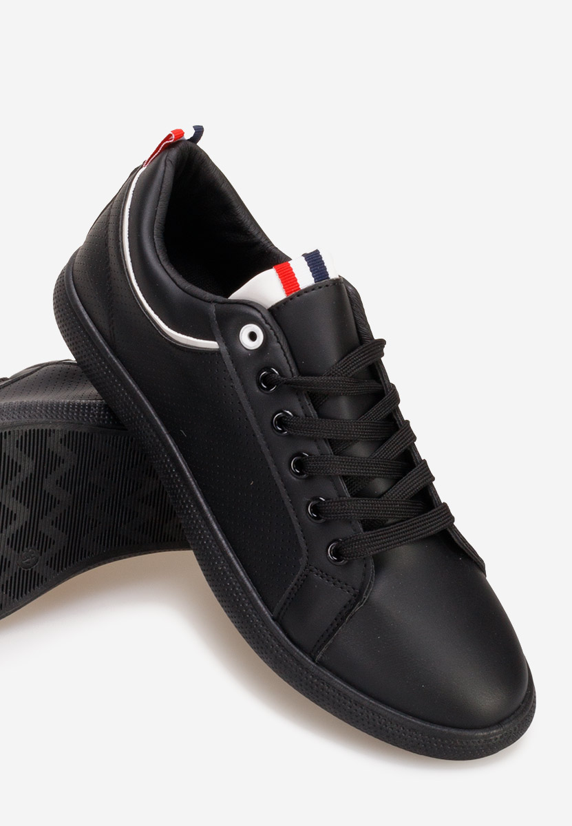 Czarne sneakersy męskie Travers