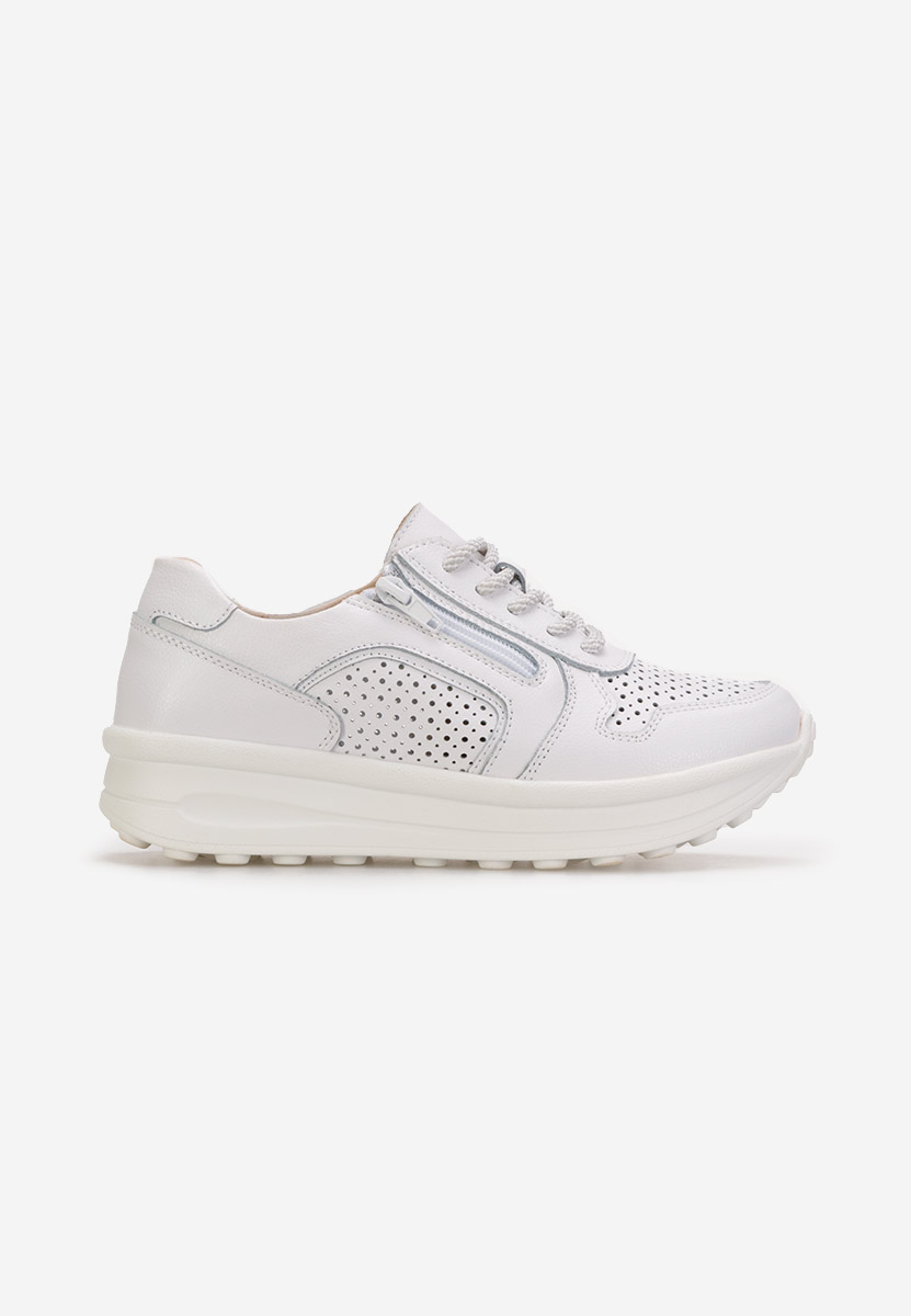 Białe sneakersy damskie Cidra