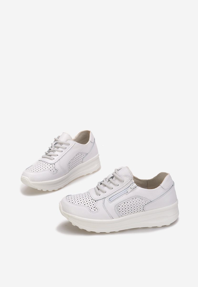 Białe sneakersy damskie Cidra