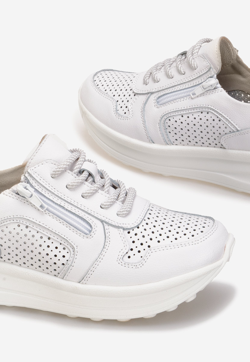 Białe sneakersy damskie Cidra