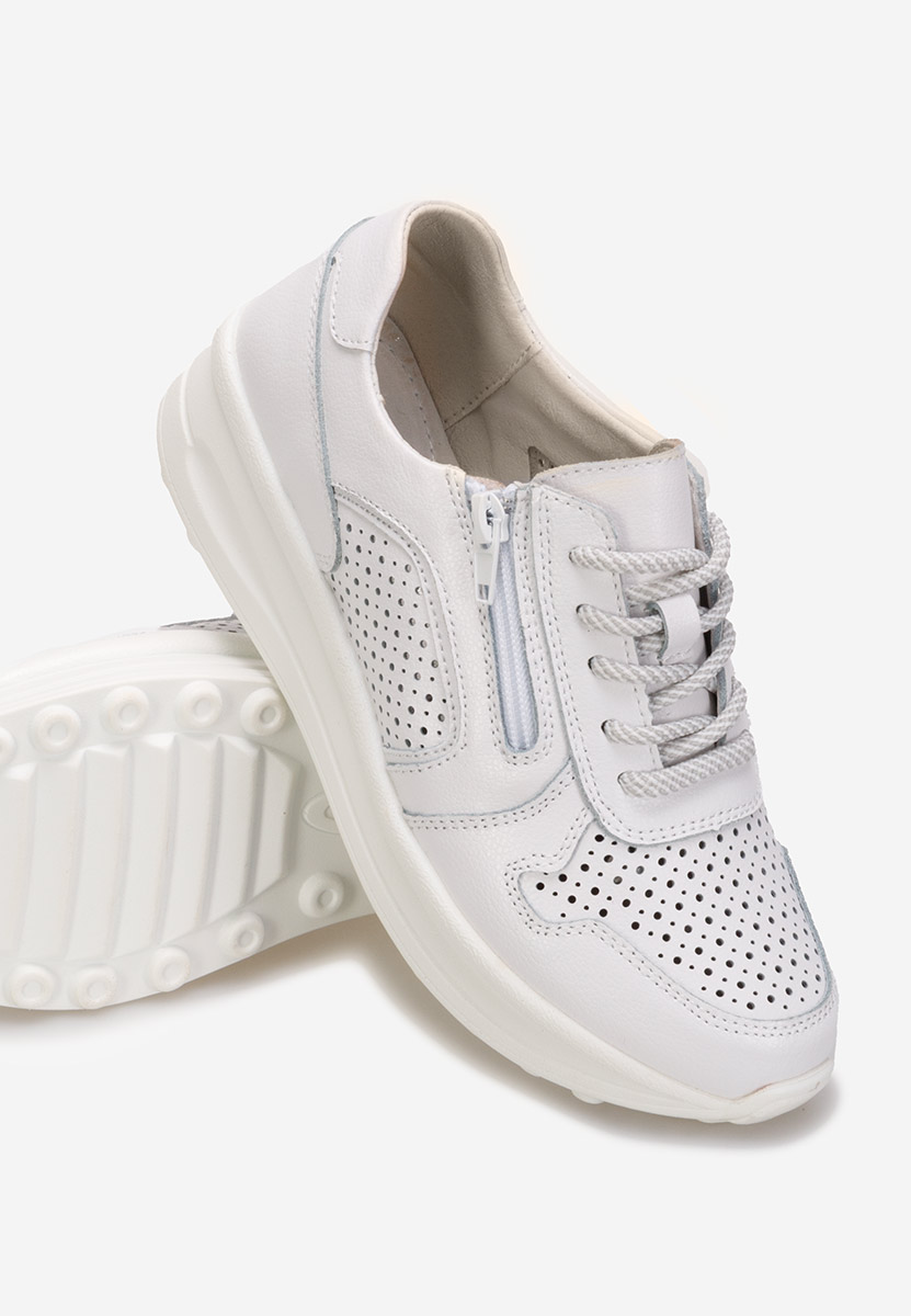 Białe sneakersy damskie Cidra
