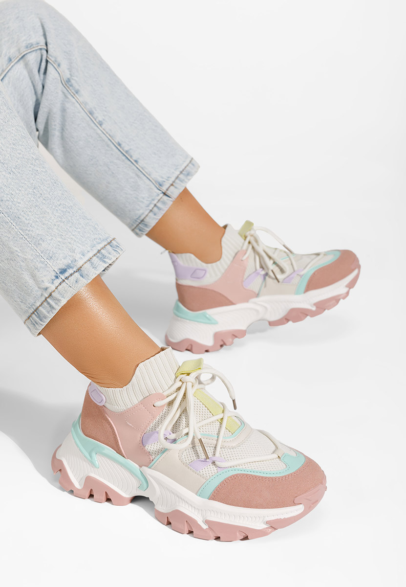 Wielokolorowy sneakersy damskie Andrasta