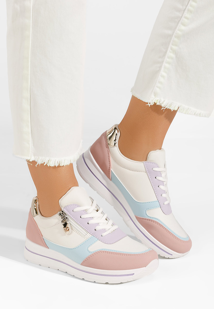 Wielokolorowy sneakersy damskie Positeia