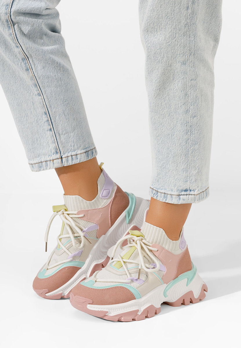 Wielokolorowy sneakersy damskie Andrasta