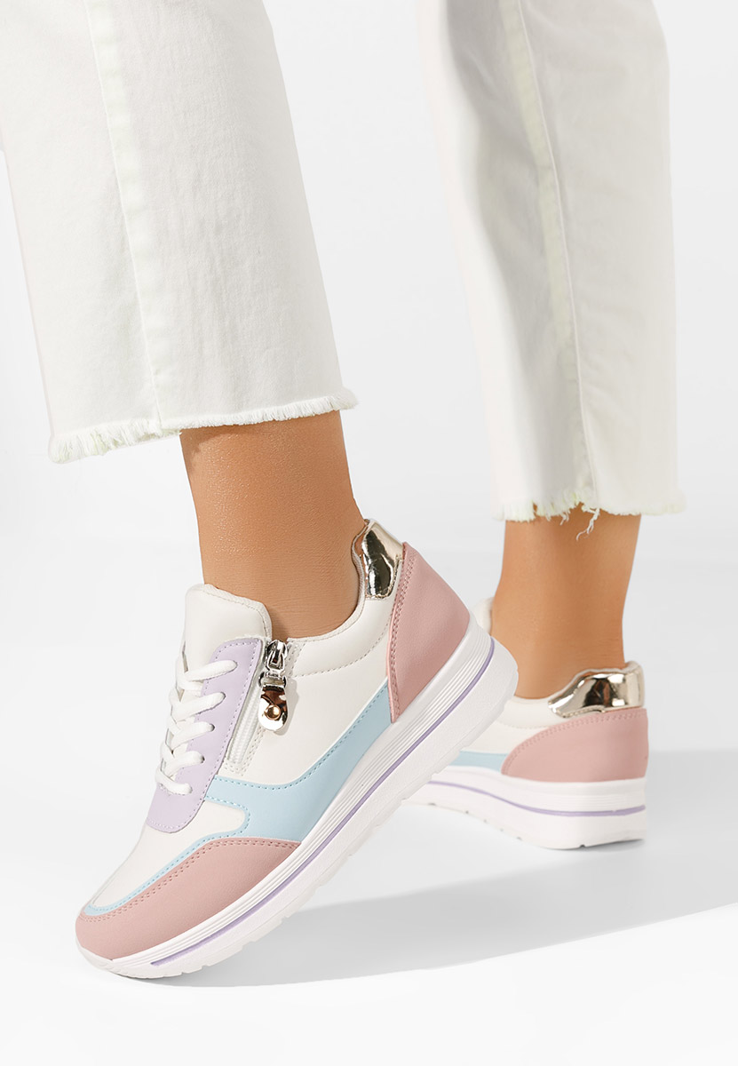 Wielokolorowy sneakersy damskie Positeia