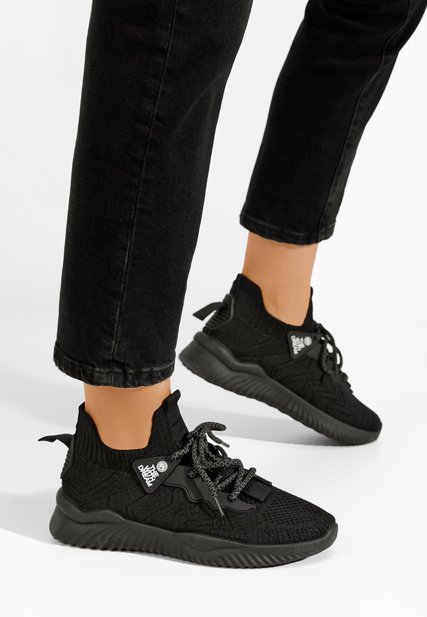 Czarne adidasy damskie Drevna V6