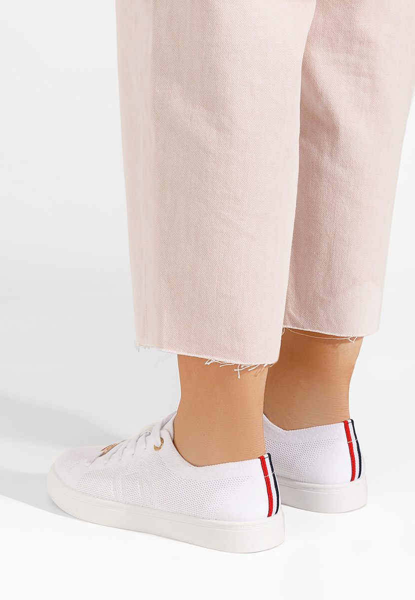 Białe sneakersy damskie Belinda