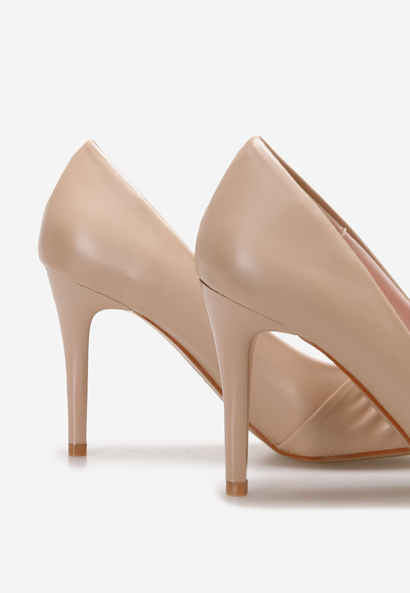 Khaki szpilki Alisavea