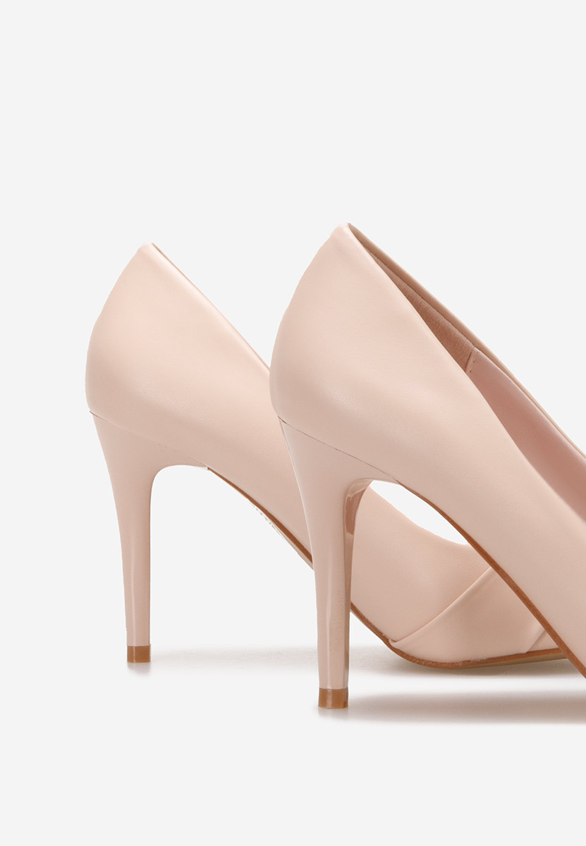 Beżowe szpilki Alisavea