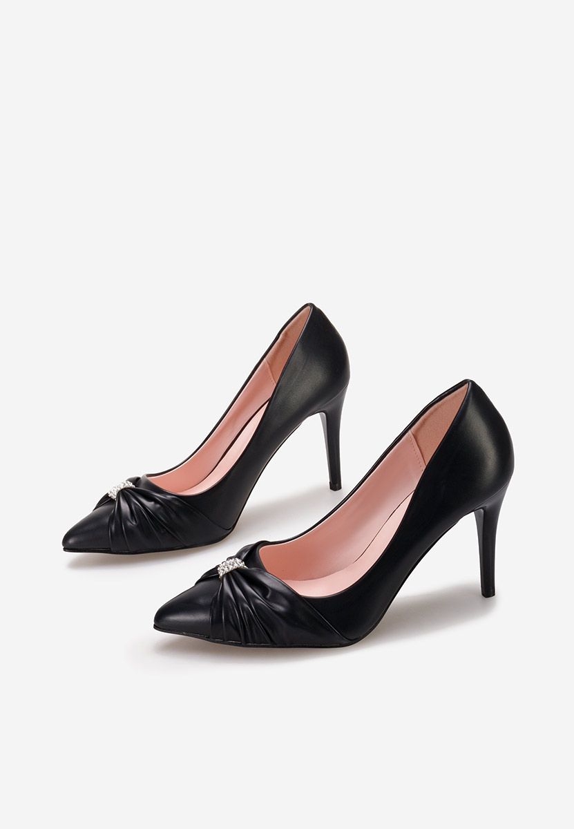 Czarne szpilki Alisavea