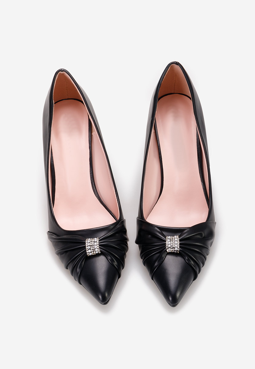 Czarne szpilki Alisavea