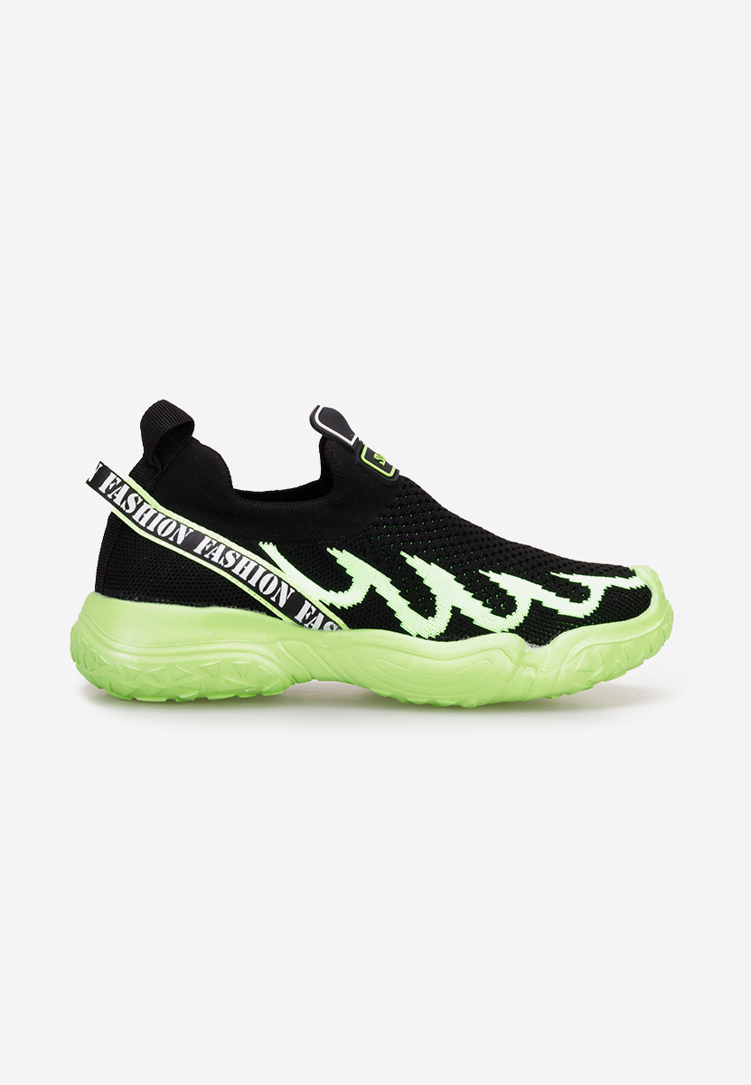 Zielone buty sportowe dziecięce Atlas