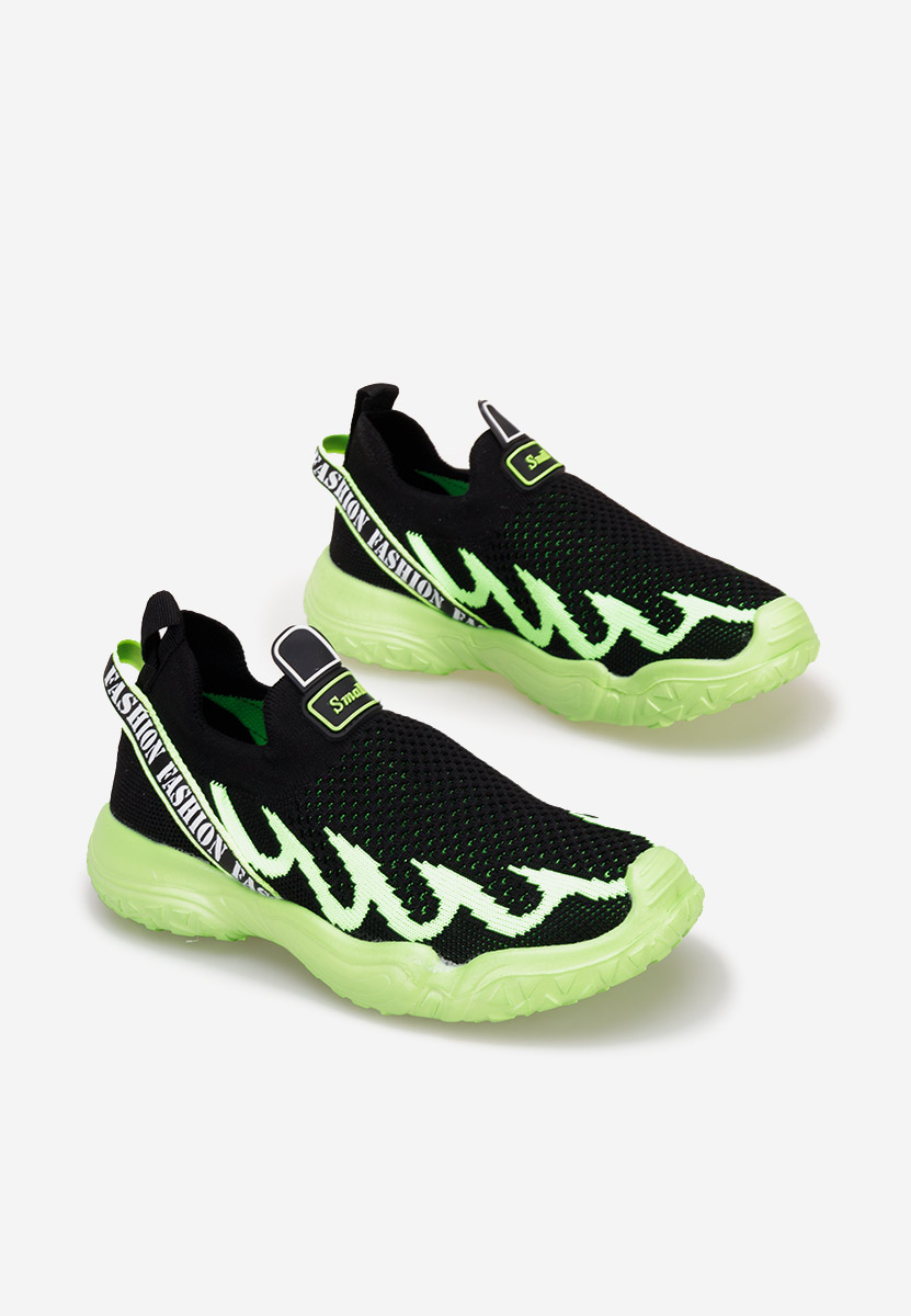 Zielone buty sportowe dziecięce Atlas