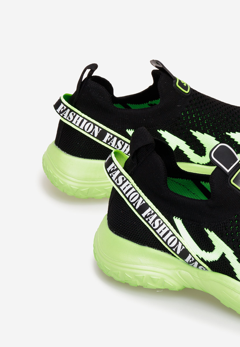 Zielone buty sportowe dziecięce Atlas