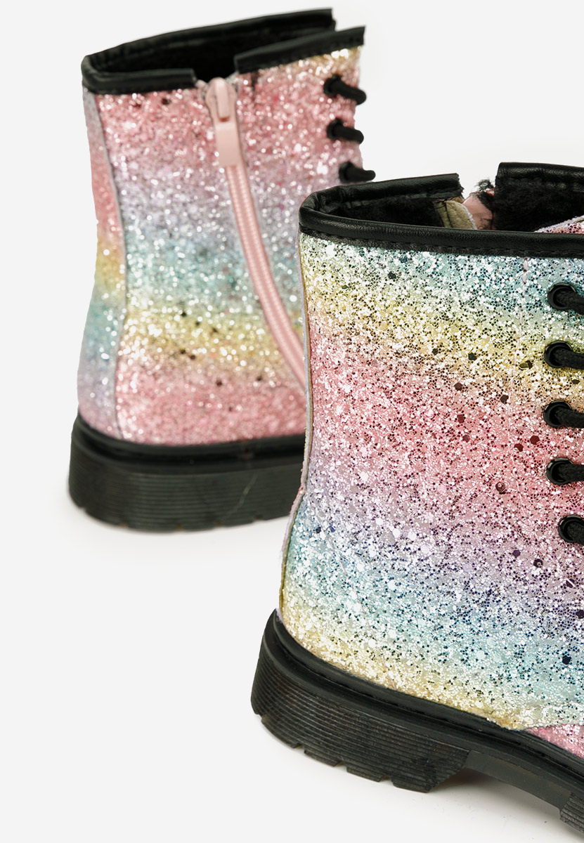Wielokolorowy botki dziewczęce Annabel V2