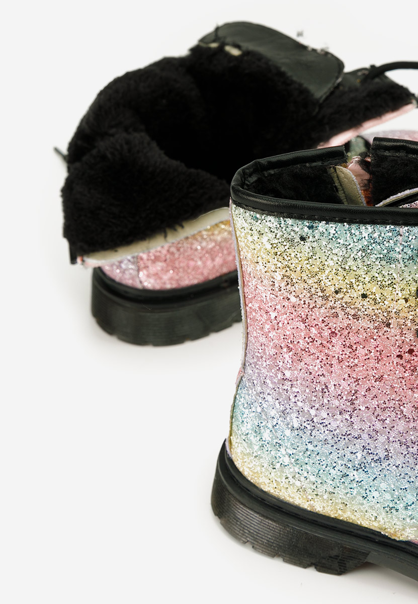 Wielokolorowy botki dziewczęce Annabel V2