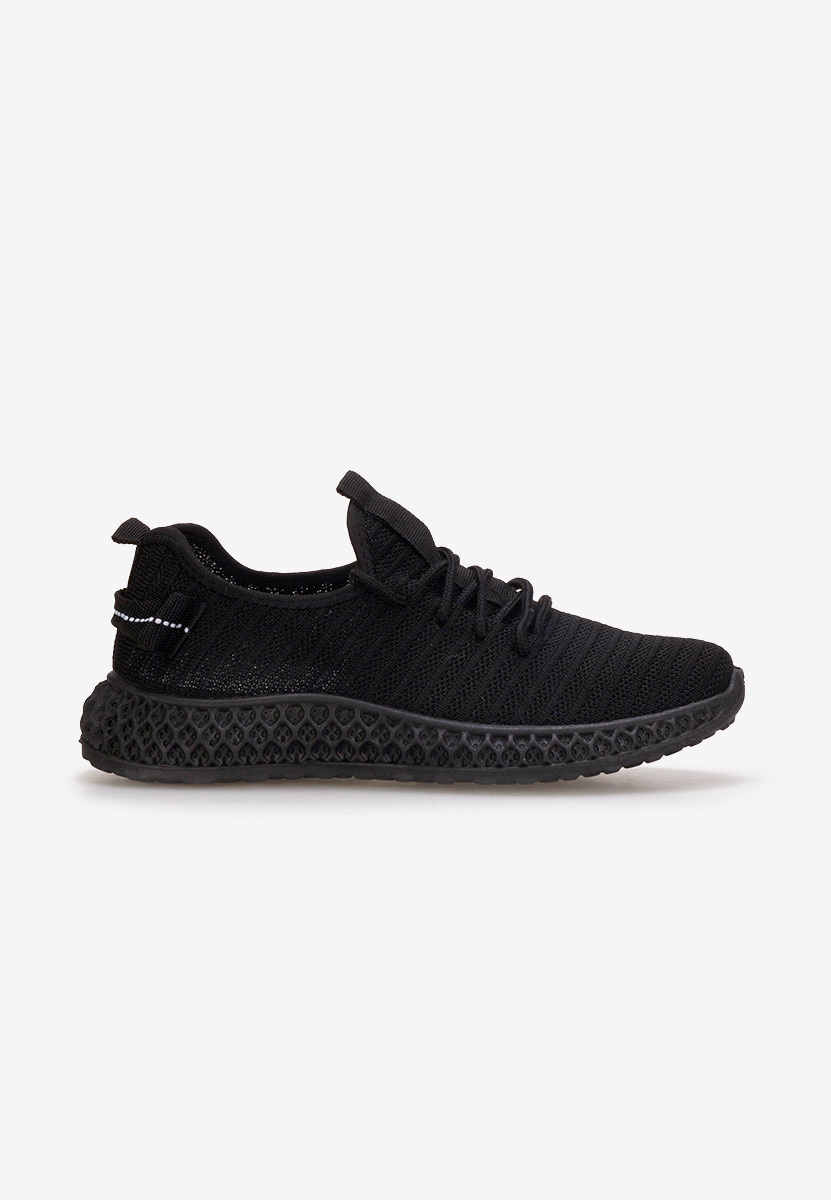 Czarne buty sportowe damskie Esaela