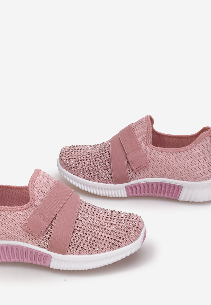 Różowe buty sportowe damskie Limana