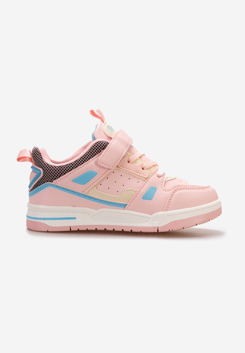 Różowe sneakersy dziewczęce Teros
