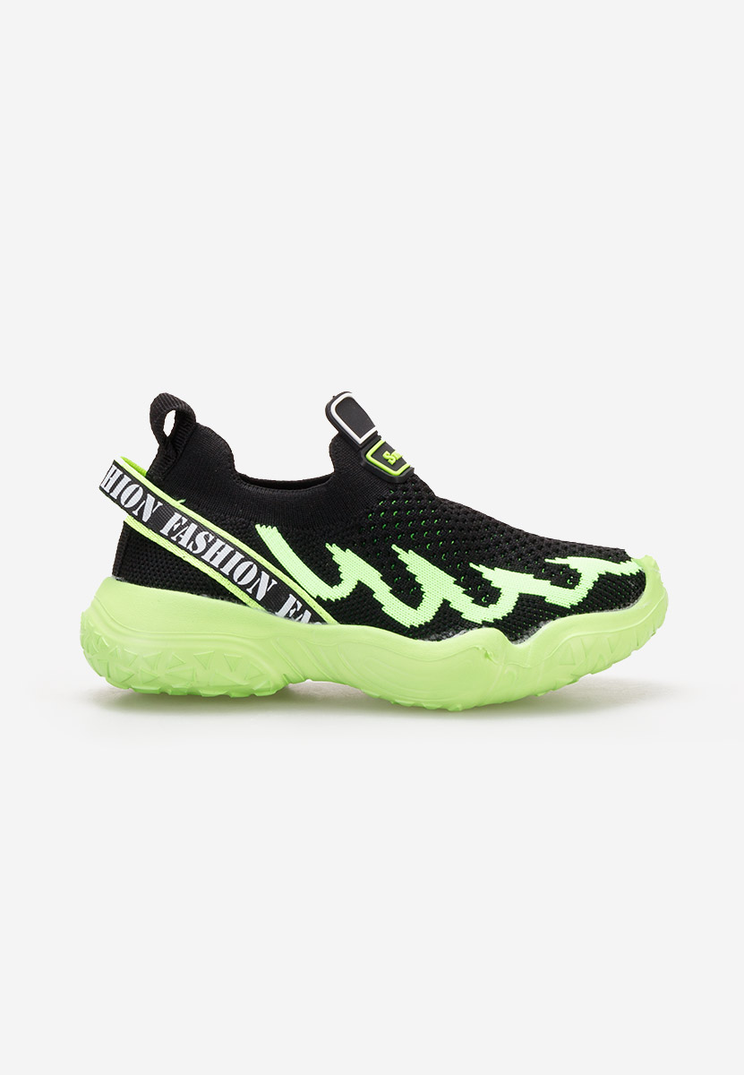 Zielone buty sportowe dziecięce Sense