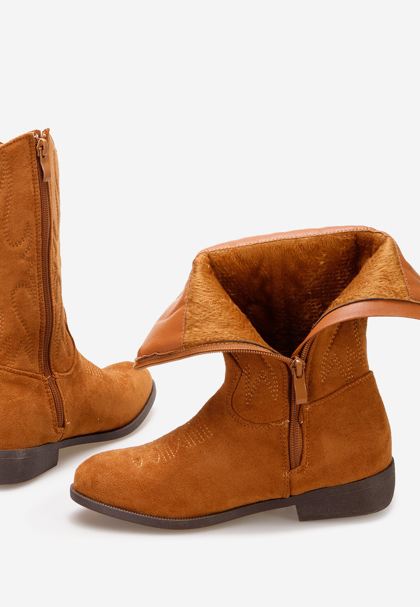 Camelowe kozaki dziewczęce Samara P