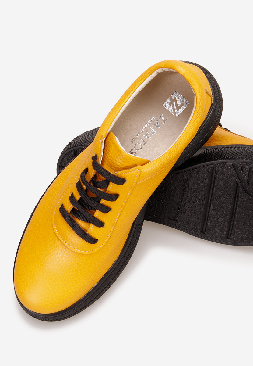 Żółte półbuty na platformie Dalisa Żółte półbuty na platformie Dalisa