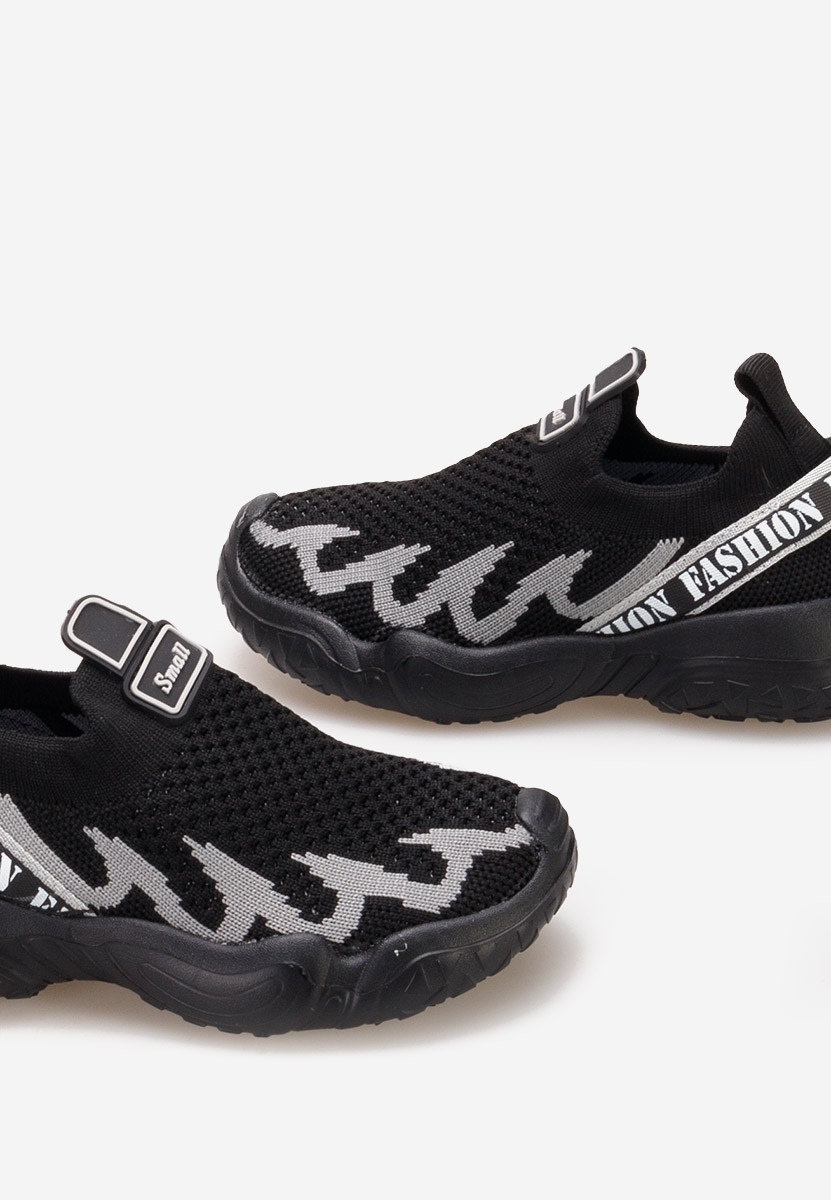 Czarne buty sportowe dziecięce Sense