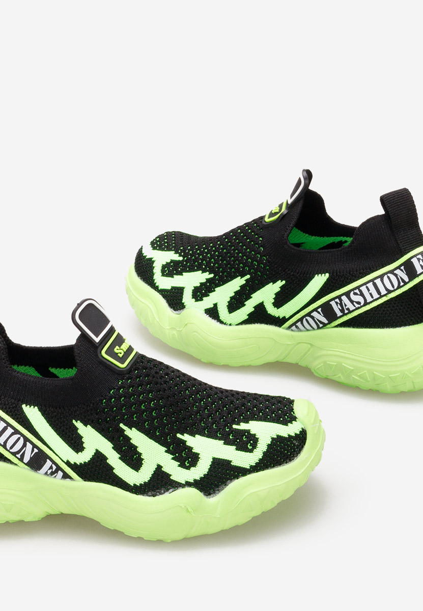 Zielone buty sportowe dziecięce Sense