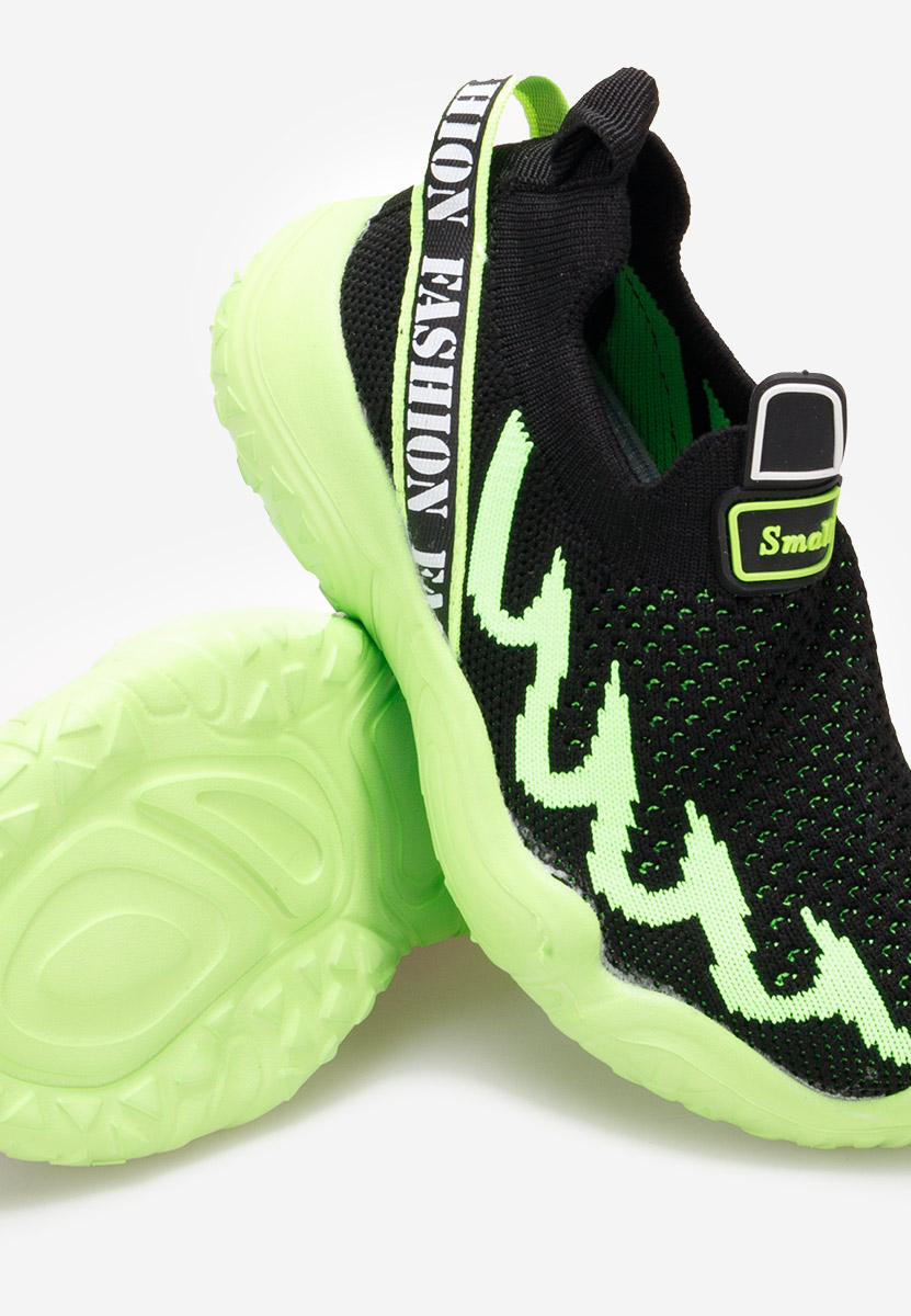 Zielone buty sportowe dziecięce Sense