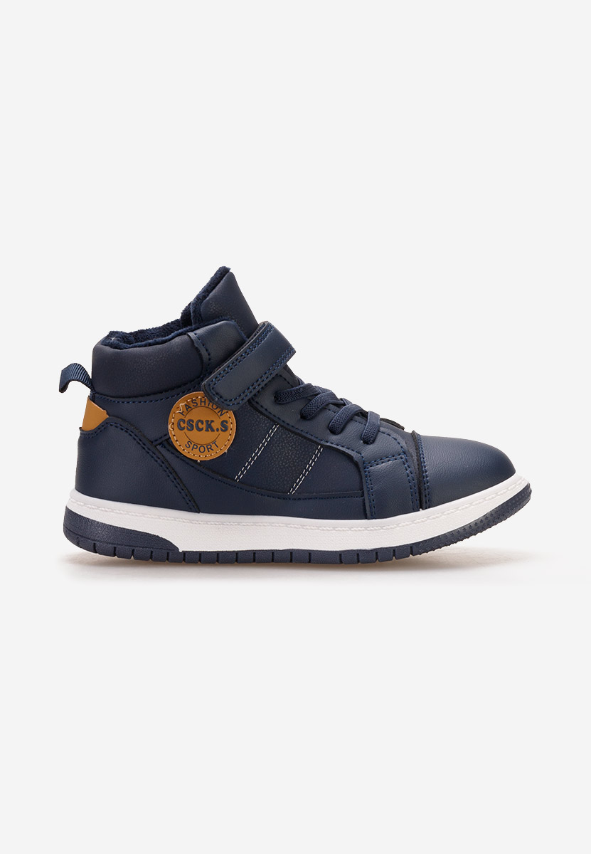 Granatowe sneakersy chłopięce Blubber