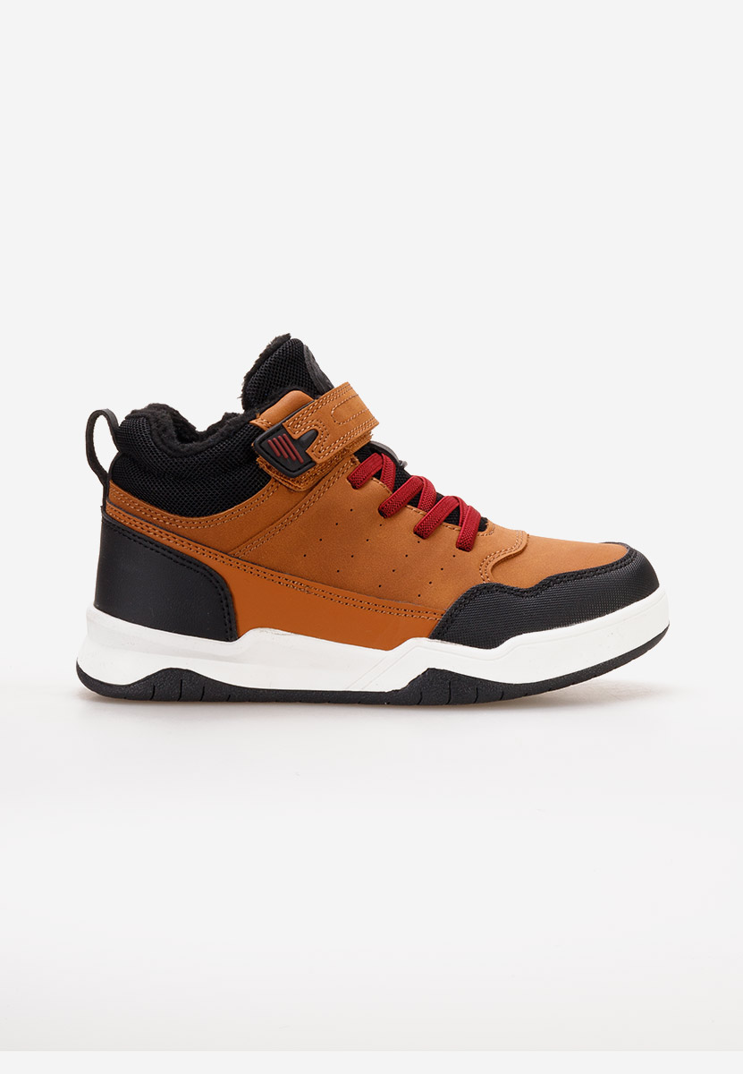 Brązowe sneakersy chłopięce Larkin