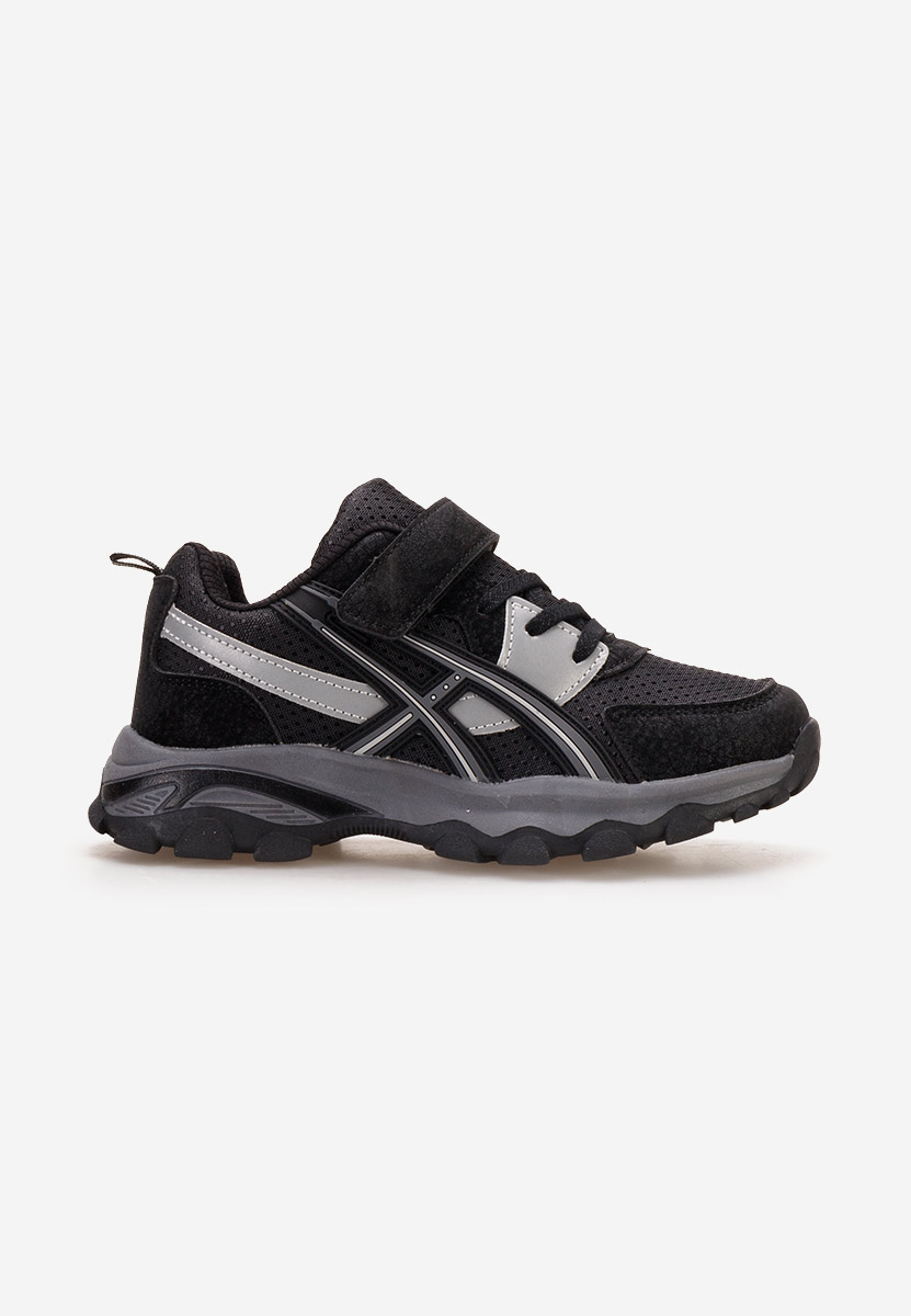 Czarne sneakersy chłopięce Brady