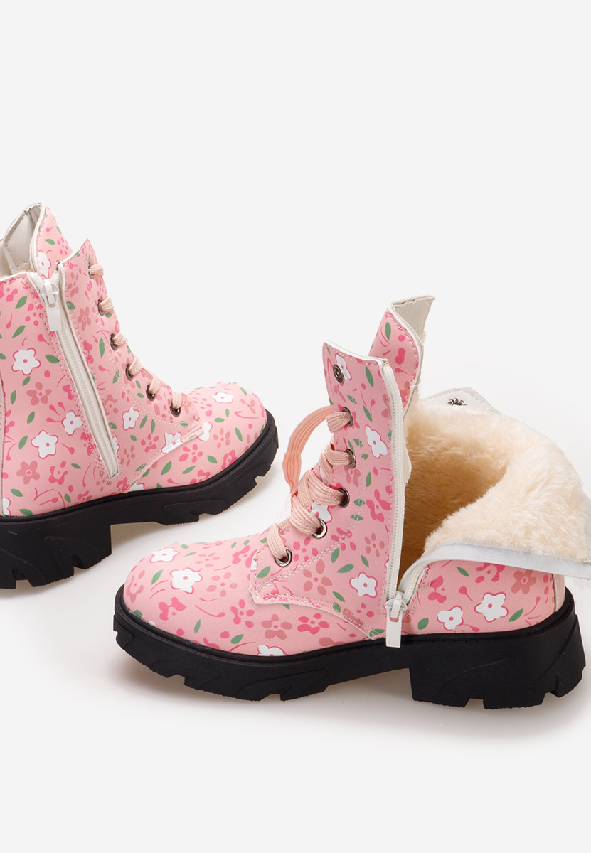 Różowe botki dziewczęce Melody