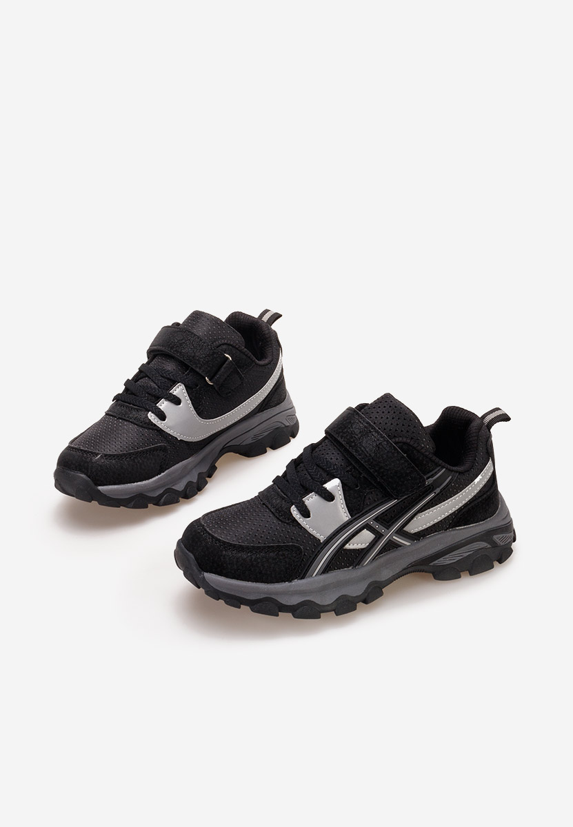 Czarne sneakersy chłopięce Brady