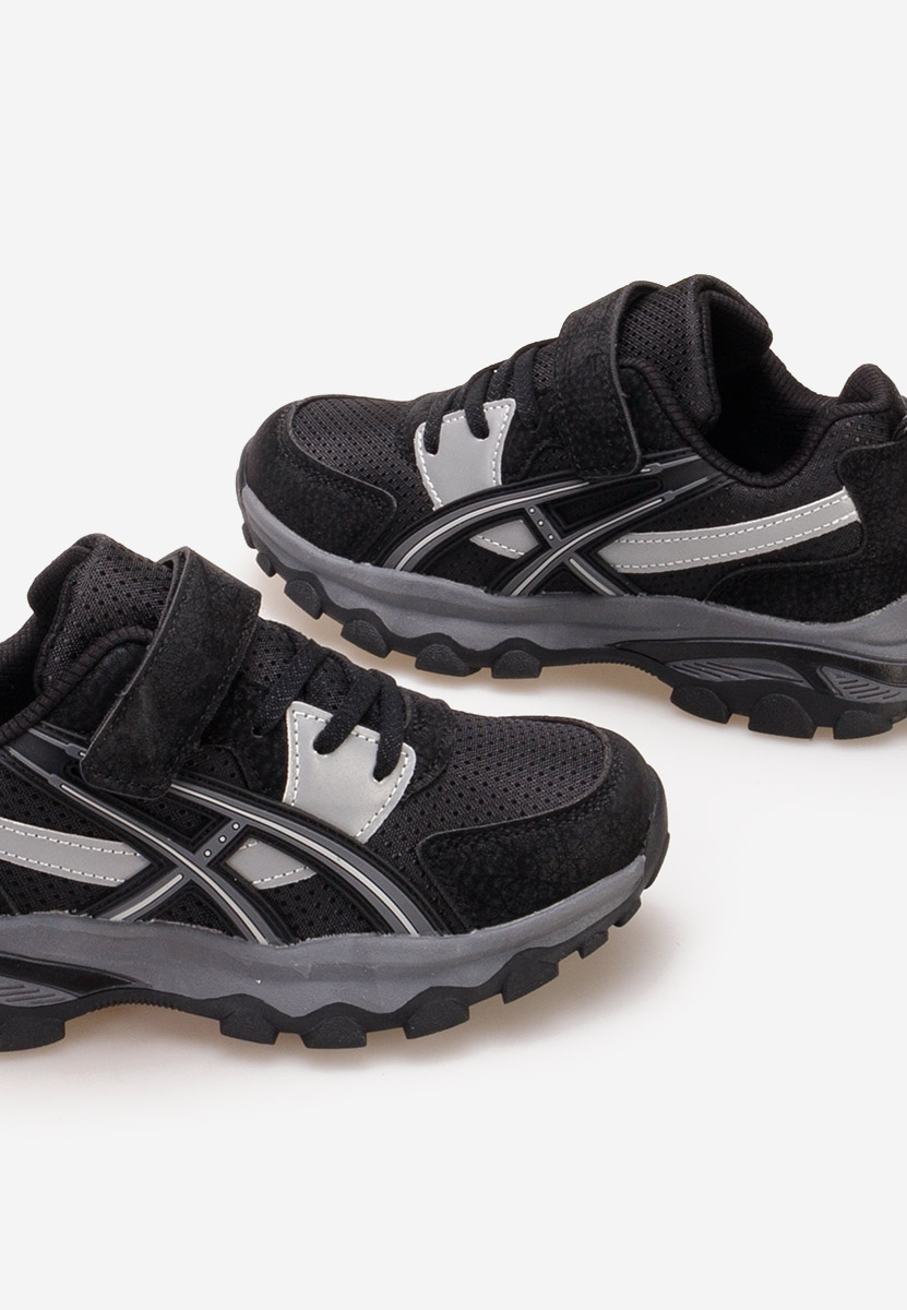 Czarne sneakersy chłopięce Brady