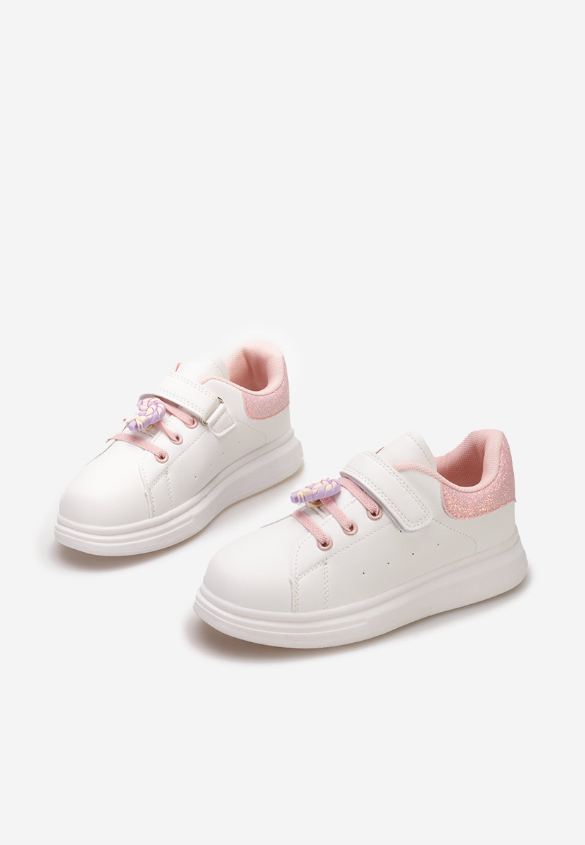 Różowe sneakersy dziewczęce Sparkles