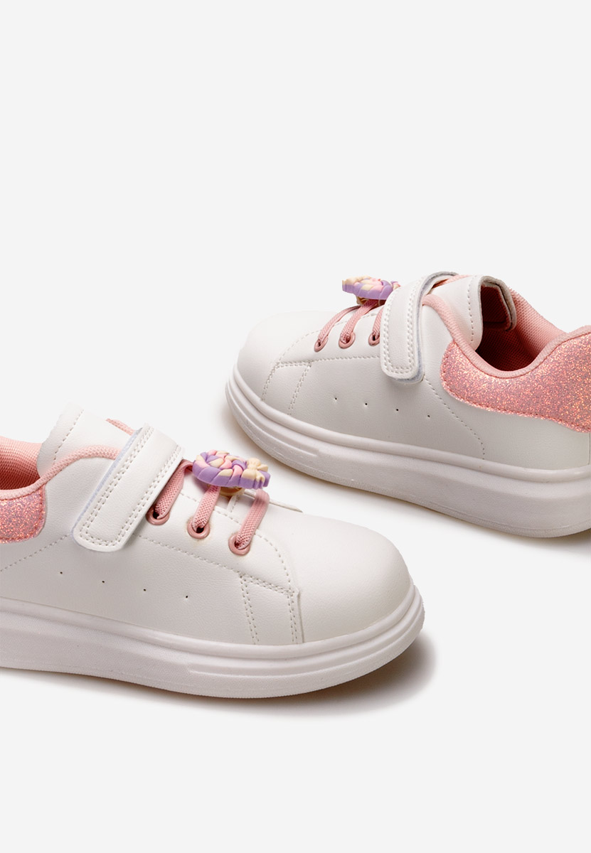 Różowe sneakersy dziewczęce Sparkles
