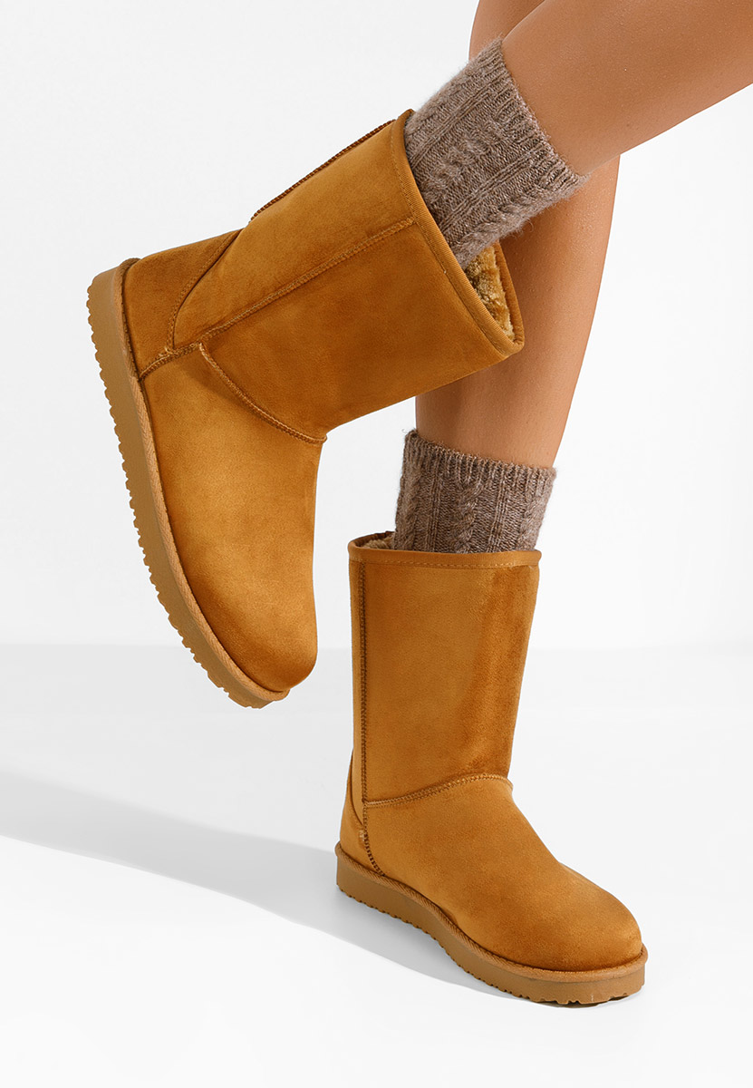 Camelowe śniegowce damskie Ozira Camelowe śniegowce damskie Ozira