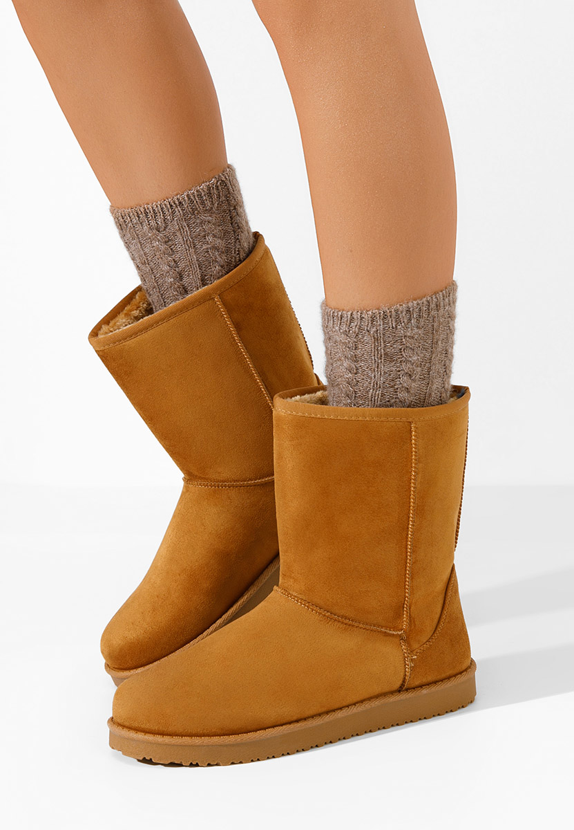 Camelowe śniegowce damskie Ozira Camelowe śniegowce damskie Ozira