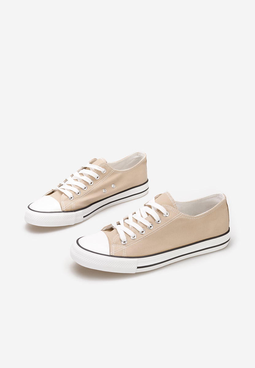 Khaki trampki damskie Saveria