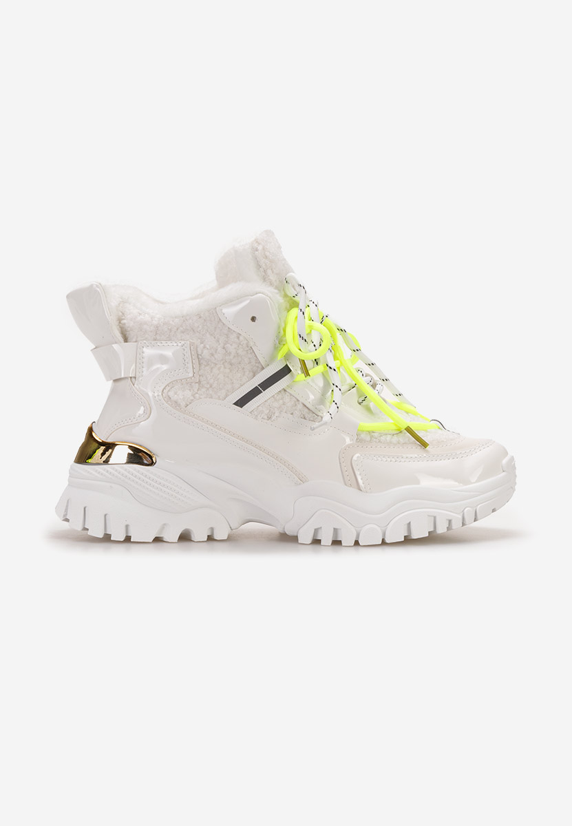 Białe sneakersy damskie Thermia V3