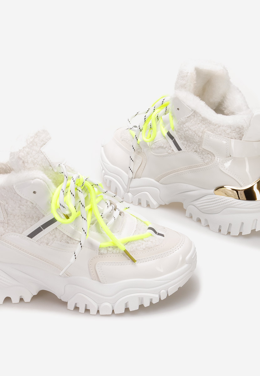 Białe sneakersy damskie Thermia V3