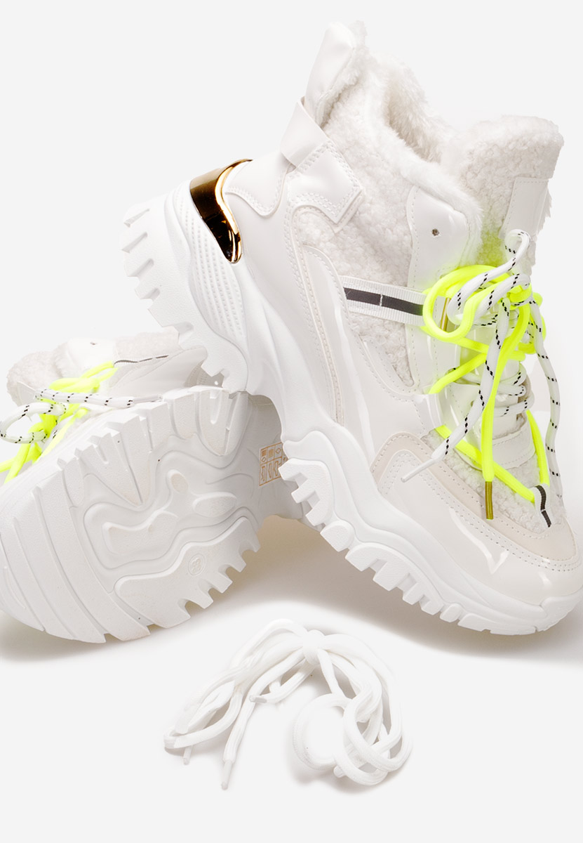 Białe sneakersy damskie Thermia V3