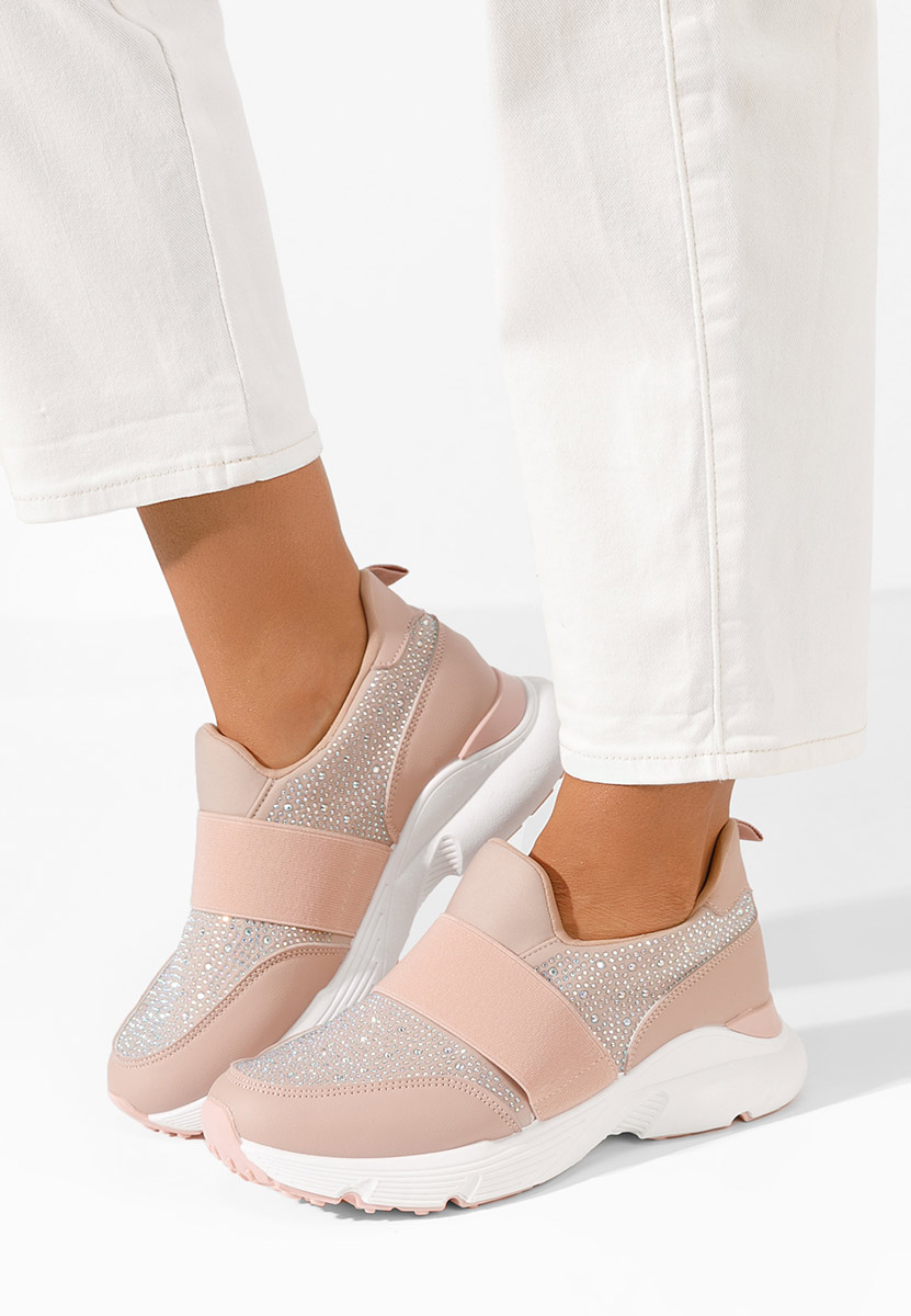 Różowe sneakersy damskie Zaliana V2