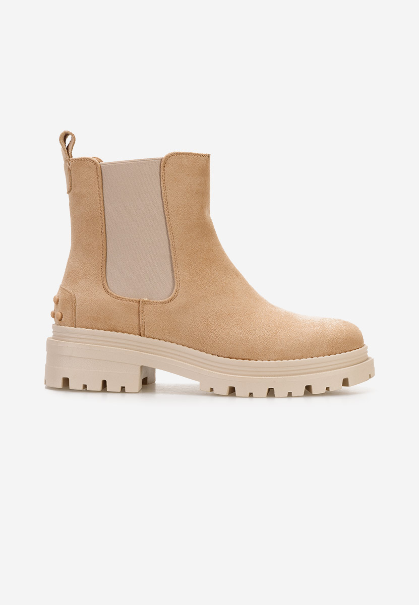 Khaki botki chelsea Sallia