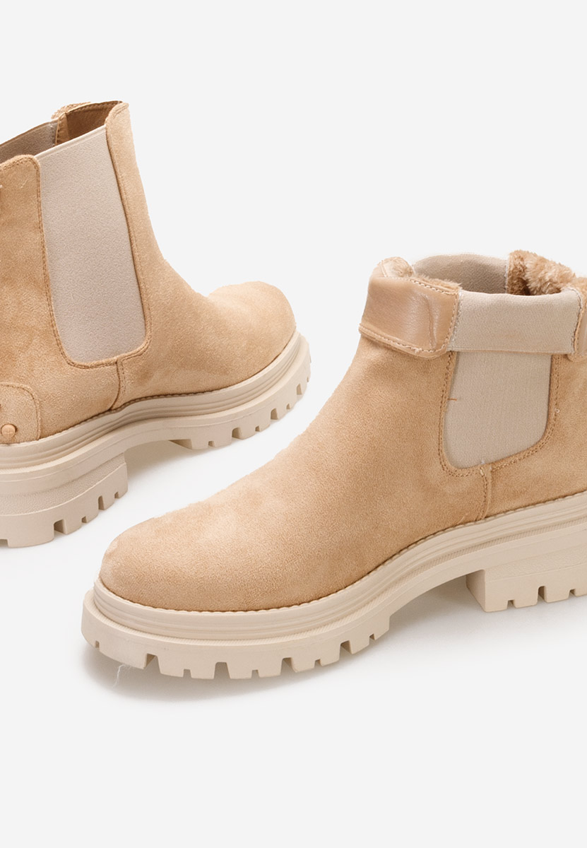 Khaki botki chelsea Sallia