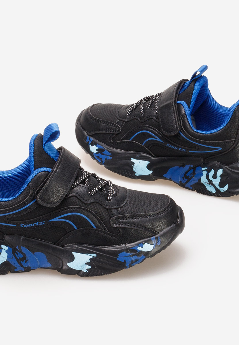 Czarne sneakersy chłopięce Laris