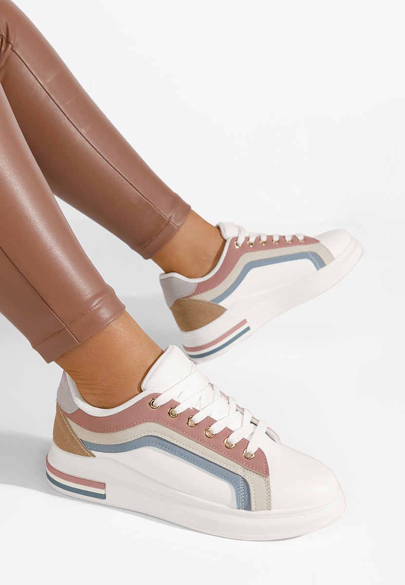 Wielokolorowy sneakersy damskie Ateliana V4